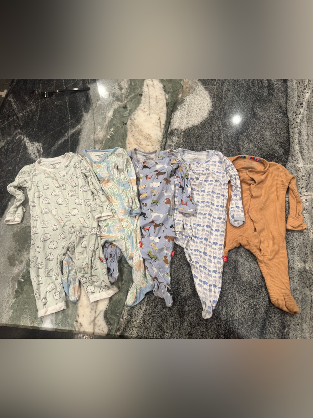Magnetic Me 0-3 Month Onesie Footies